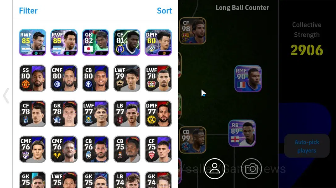 eFootball Accounts Android|Epic Fabio Cannavaro,Ferenc Puskas,S.Gerra image 2