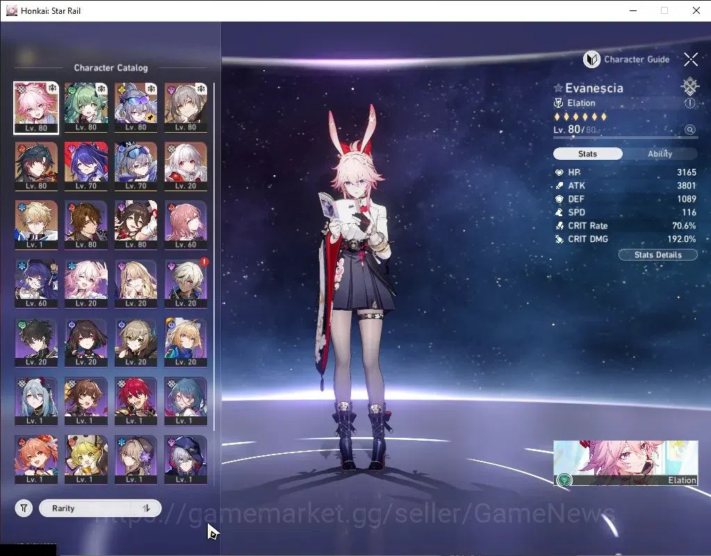 Honkai Star Rail Accounts Asia|TL 65|6 Limited|(Mortenax Blade,Evanescia)+Si image 4