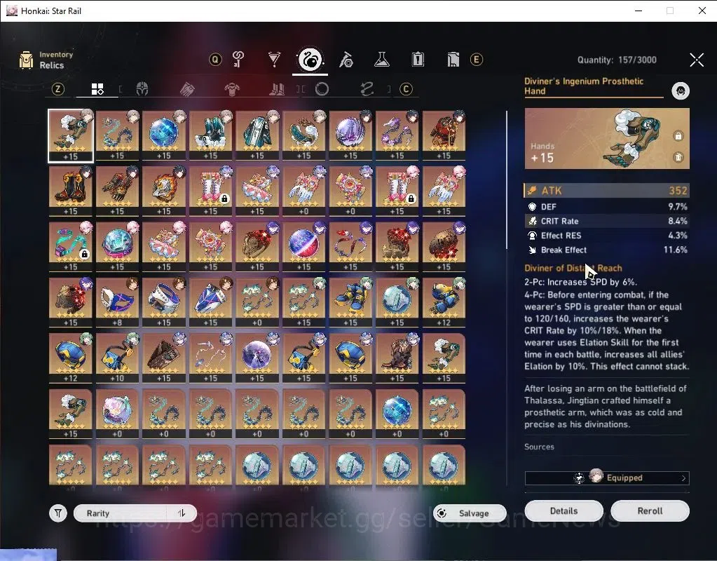 Honkai Star Rail Accounts Asia|TL 65|6 Limited|(Mortenax Blade,Evanescia)+Si image 7
