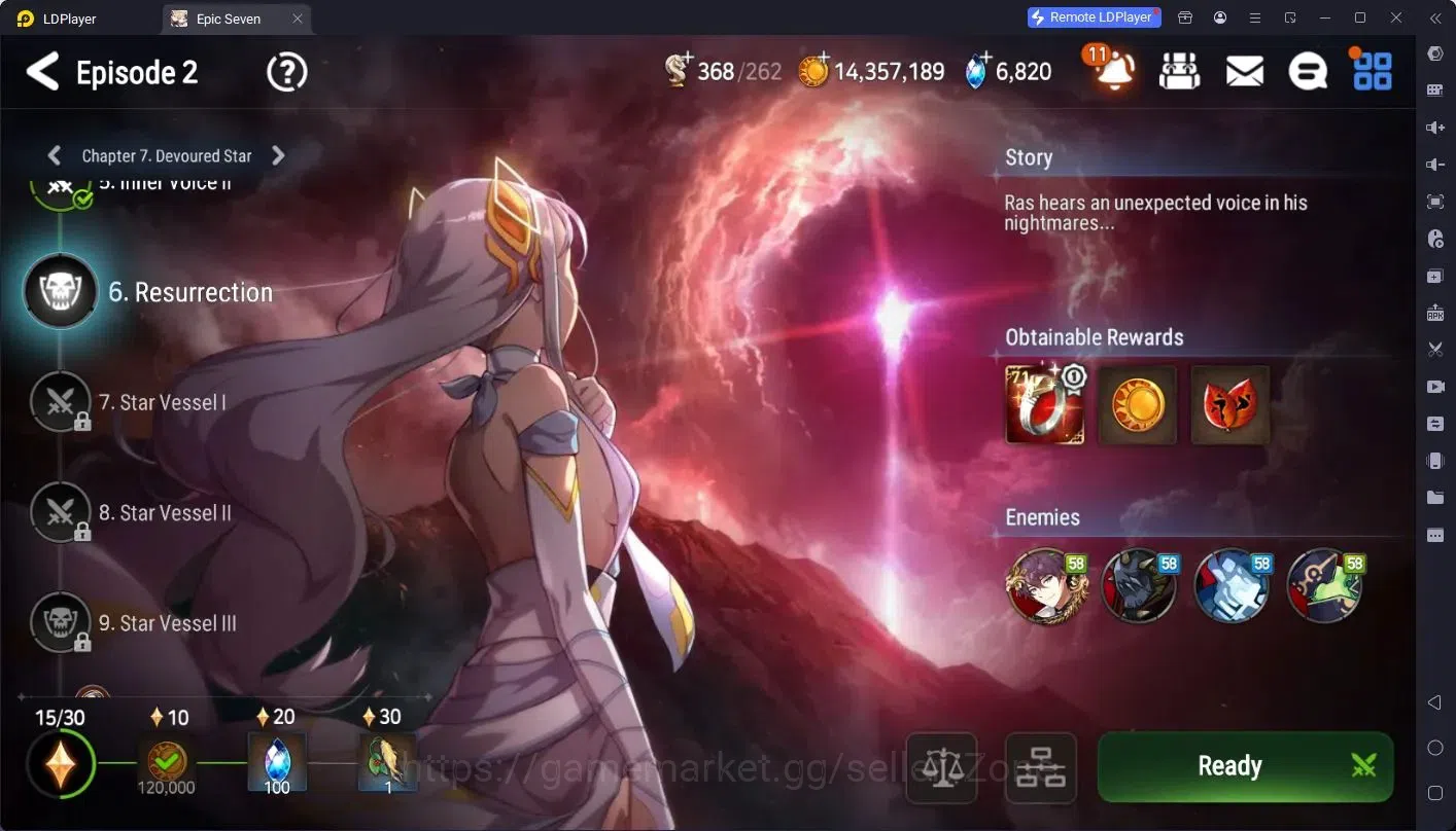 Epic Seven Accounts Global Unverif|12ML (Jenua, Eligos, Fumyr, Fenne,  image 4