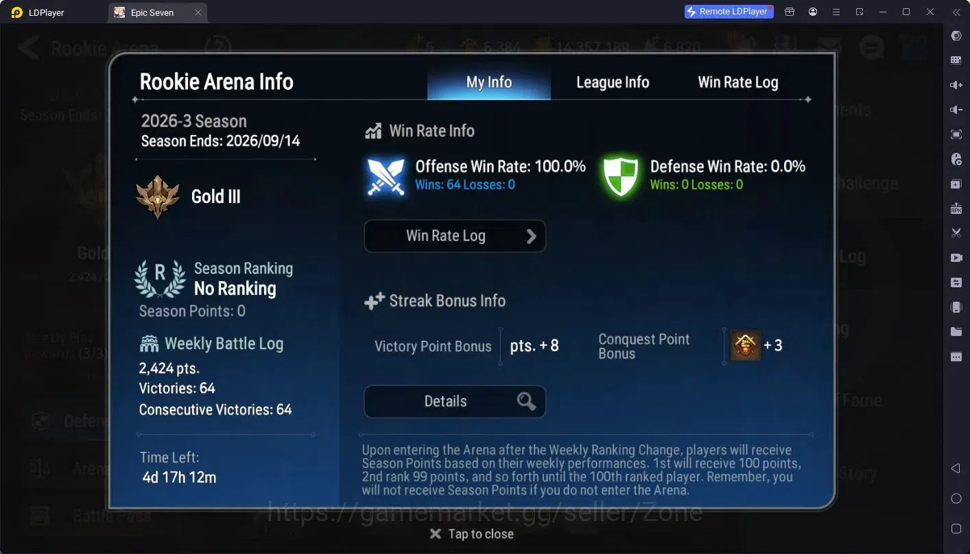 Epic Seven Accounts Global Unverif|12ML (Jenua, Eligos, Fumyr, Fenne,  image 5
