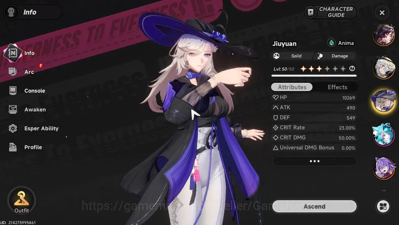 Neverness to Everness Accounts GLOBAL SEA|HL 41|TL 5|7 SSR(NanallyA1,HotoriA1,Hat image 10