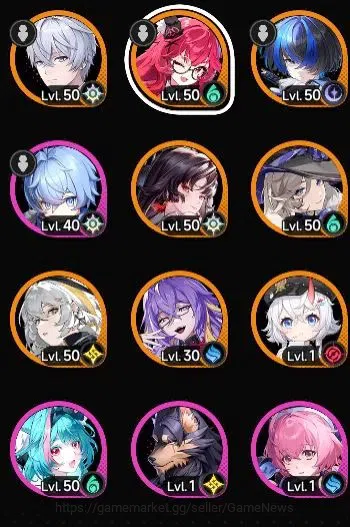 Neverness to Everness Accounts GLOBAL SEA|HL 41|TL 5|7 SSR(NanallyA1,HotoriA1,Hat image 2