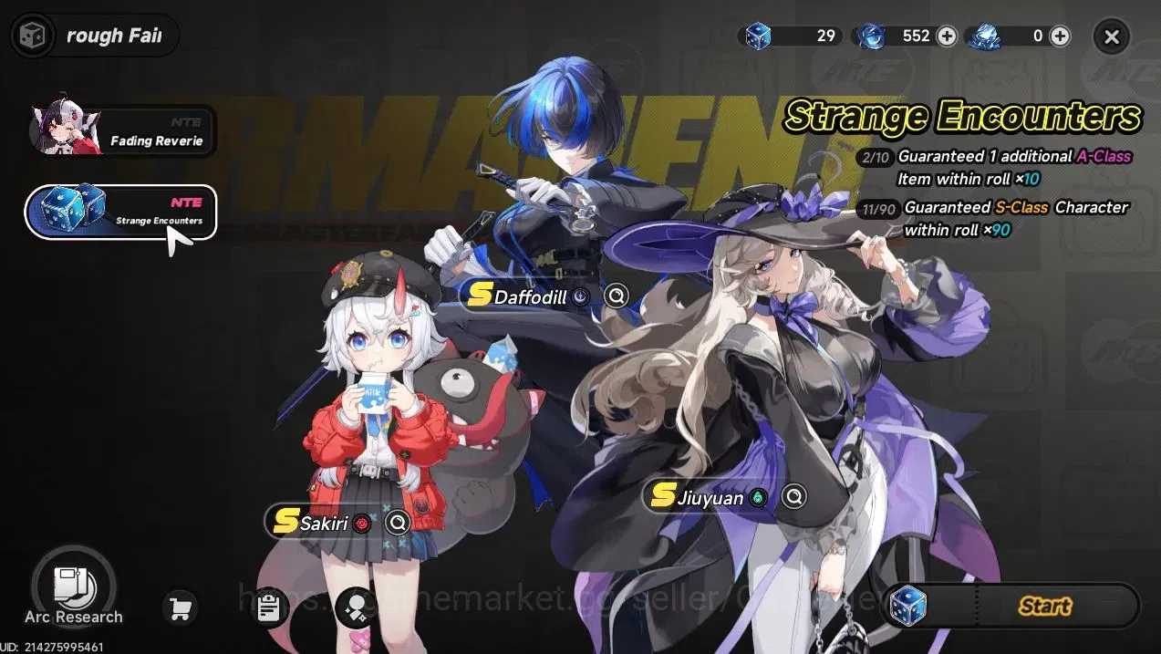 Neverness to Everness Accounts GLOBAL SEA|HL 41|TL 5|7 SSR(NanallyA1,HotoriA1,Hat image 20