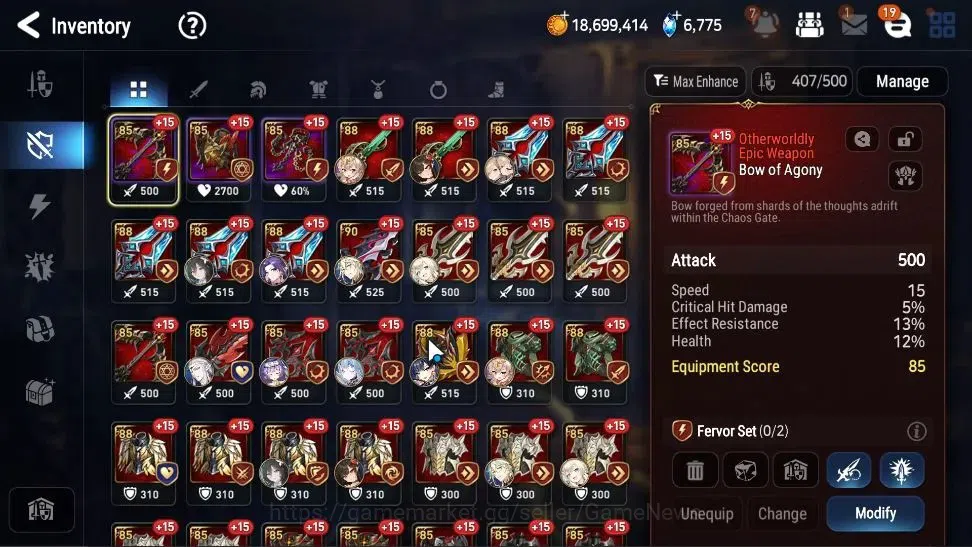 Epic Seven Accounts High-End GLOBAL UnVerif|12 ML(Schol Nurse Yulha,Rhiana&Luciel,BArunka,etc)+Ab Fumyr,etc|Untouch 16
