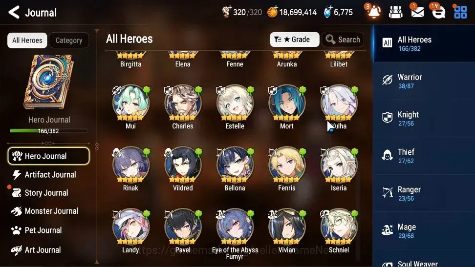 Epic Seven Accounts High-End GLOBAL UnVerif|12 ML(Schol Nurse Yulha,Rhiana&Luciel,BArunka,etc)+Ab Fumyr,etc|Untouch 9