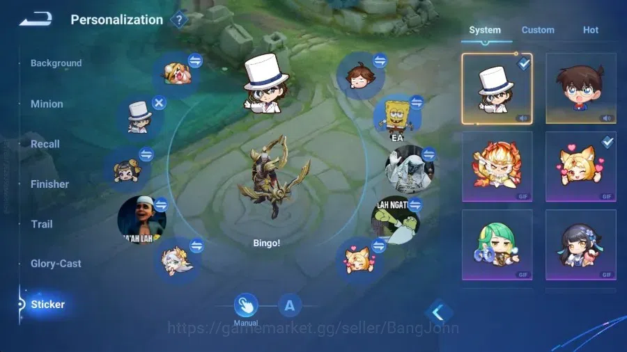 Honor of Kings Accounts Global|113H 142S|SXD [Hou Yi&Nuwa]|4 Legend [Dun,H image 15