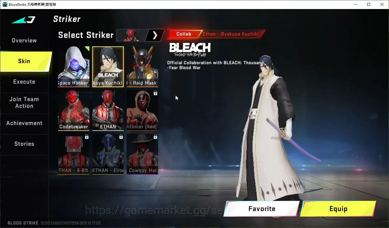 Blood Strike Accounts ASIA|Collab 7DS[AK47,Karl98,QBZ95],BLEACH Byakuya, image 11