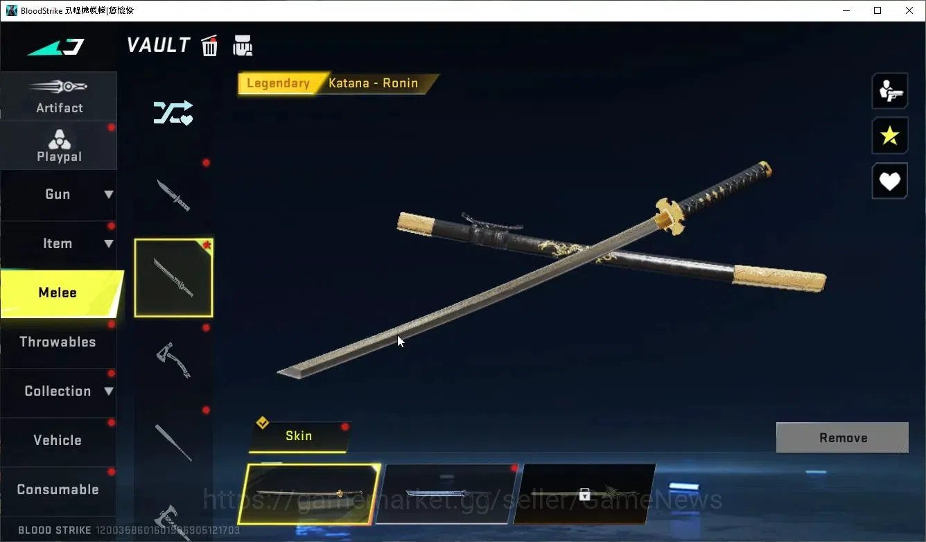 Blood Strike Accounts ASIA|Collab 7DS[AK47,Karl98,QBZ95],BLEACH Byakuya, image 19