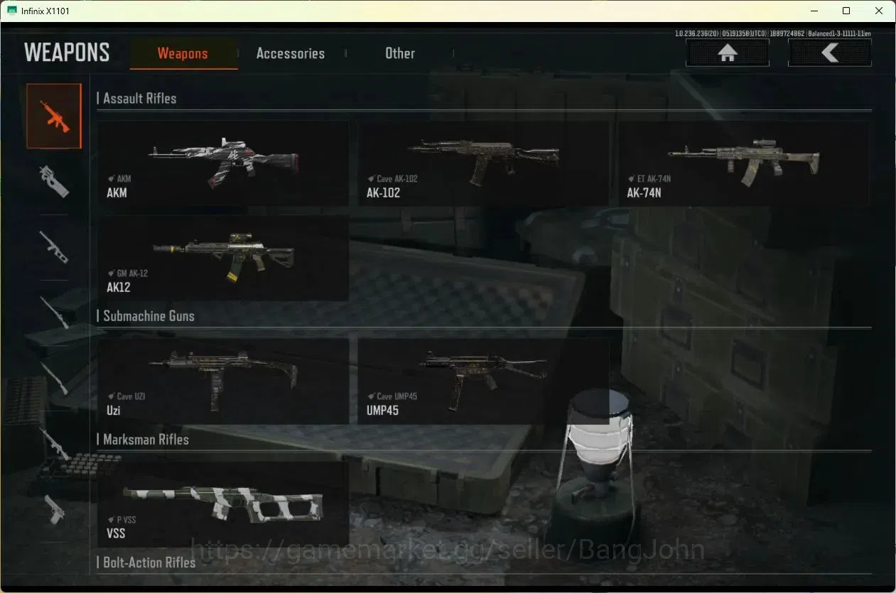 Arena Breakout Accounts Mobile | | LV 30 | SV 6.9 M | CV 5.0 M | AKM, ET A image 7