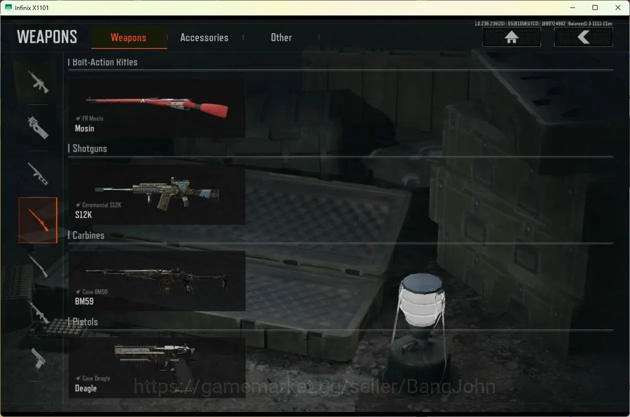 Arena Breakout Accounts Mobile | | LV 30 | SV 6.9 M | CV 5.0 M | AKM, ET A image 8