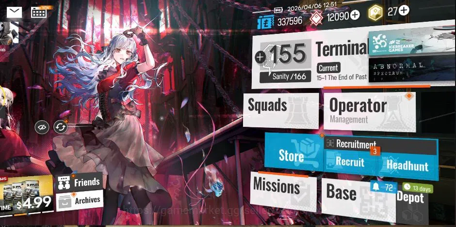 Arknights Accounts Lv 42 | 82 OP+4 Skin | 8K Oro | 2 Limited | Sakiko image 2