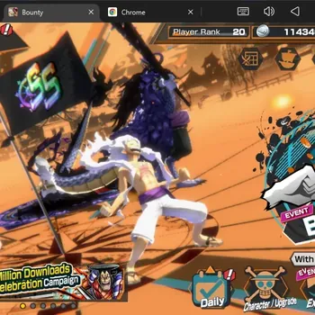 One Piece Bounty Rush Accounts High-End Android |PR 20|6 Ex|2 Max|St.EthanbaronV,D.Luffy,Kaido,D.Roger,JewelryBonney|RD