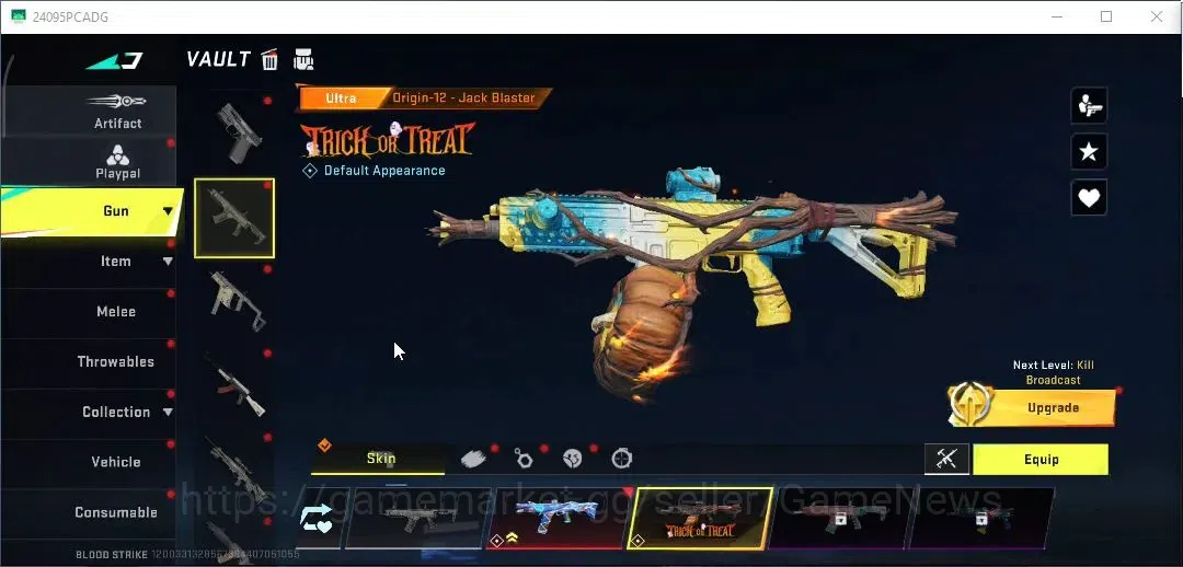 Blood Strike Accounts ASIA| Ultra [M4A1,URB,AUG]| Limited [Origin-12]| C image 11
