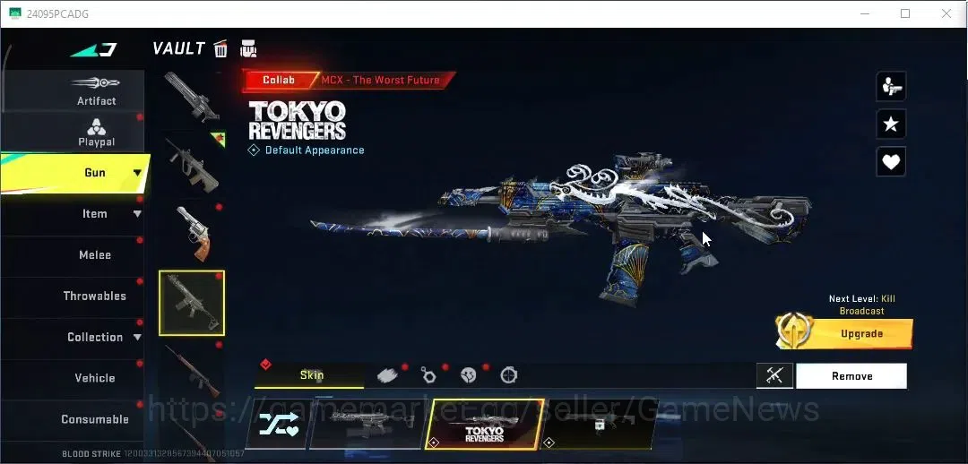 Blood Strike Accounts ASIA| Ultra [M4A1,URB,AUG]| Limited [Origin-12]| C image 14
