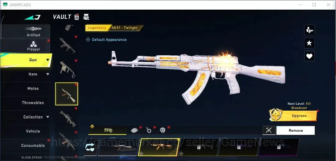 Blood Strike Accounts ASIA| Ultra [M4A1,URB,AUG]| Limited [Origin-12]| C image 20