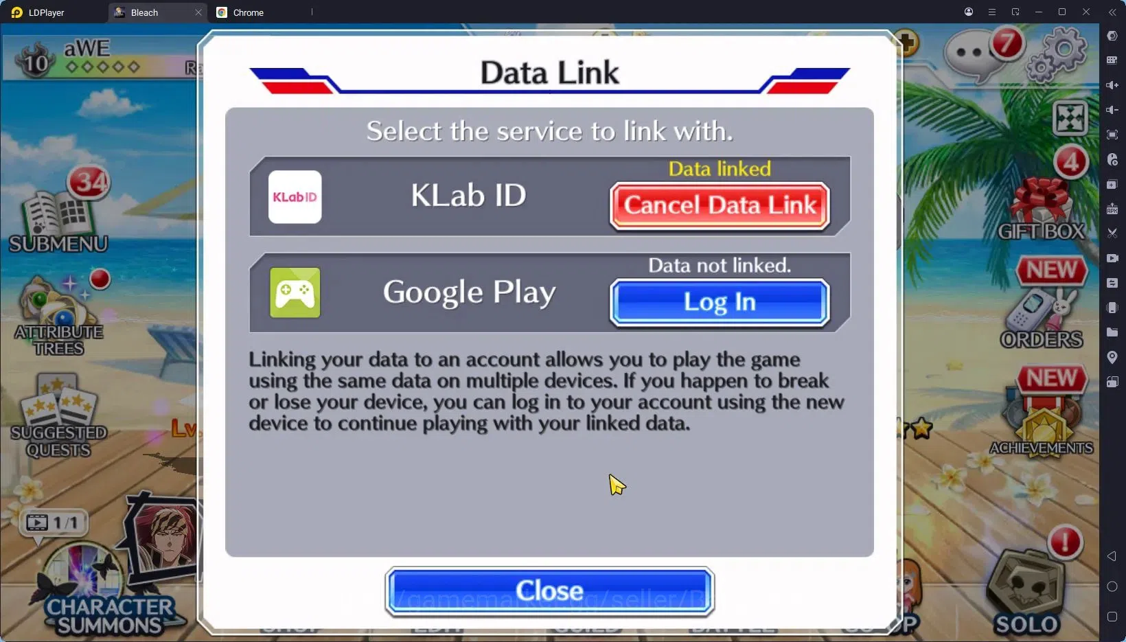 Bleach: Brave Souls Accounts Starter GLOBAL|20k Orb+Fresh All 18