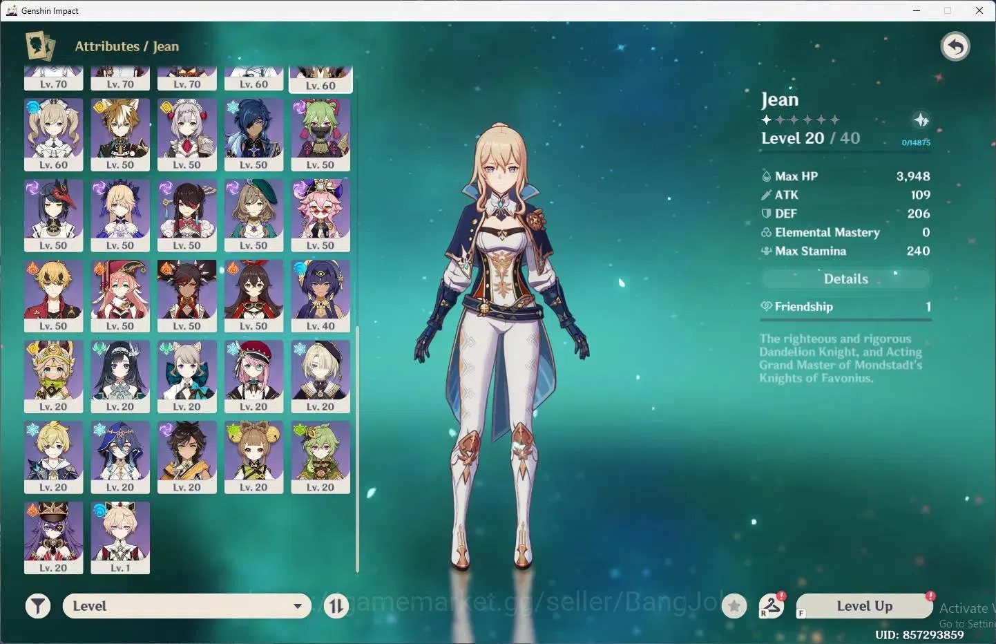Genshin Impact Accounts ASIA | AR 59 |14 Limit+7 Standar|[Neuvillette,Xiao image 4