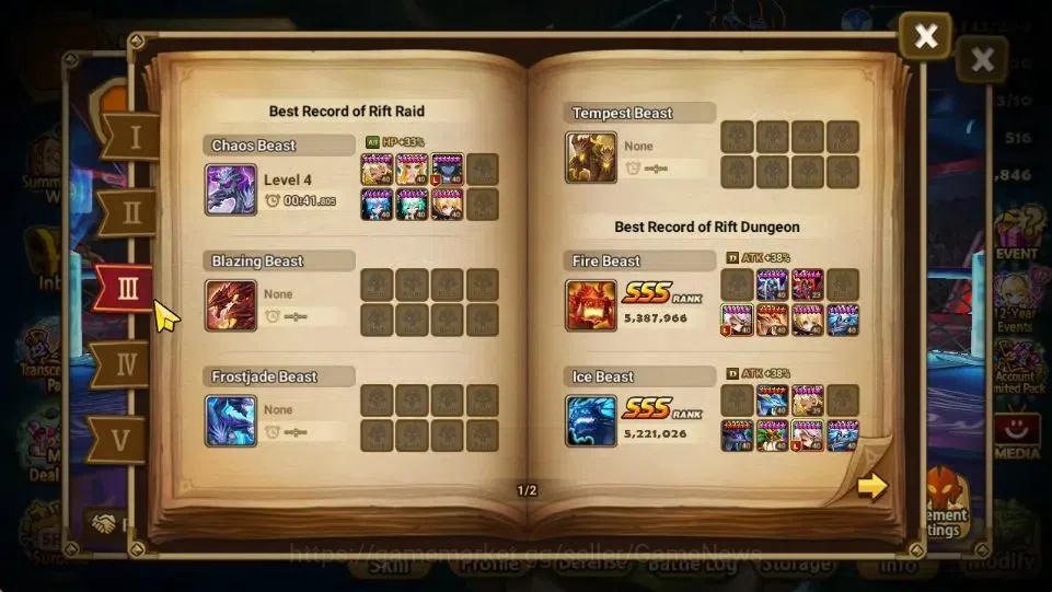 Summoners War: Sky Arena Accounts End-Game GLOBAL Lv 40|1 LD[Shun]|19 Total NB5[Layla,Riley,Teshar,Liam,Etc]+54 5