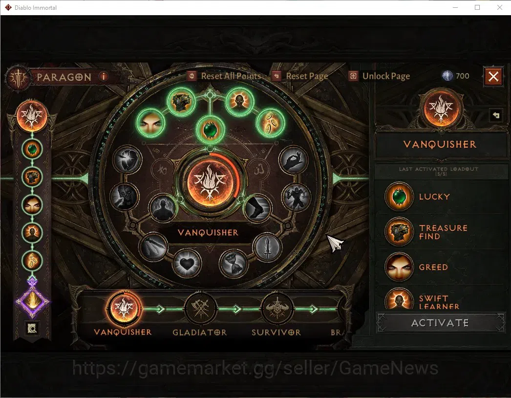 Diablo Immortal Accounts NA-Chain of Honor|CS ON|Lv60(800)|Necromancer|CR 4 image 6