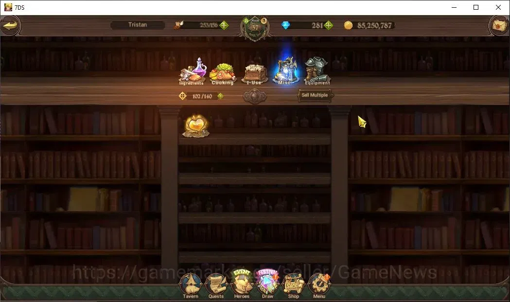 The Seven Deadly Sins: Grand Cross Accounts Global|1,8M CC|130 LS 281 DM|2 LR+6 UR|Brunhild,El image 15