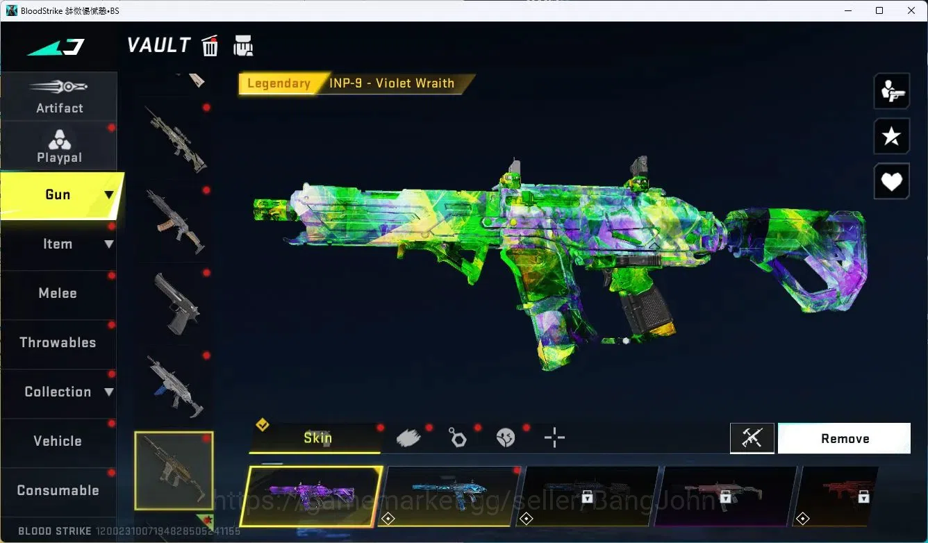 Blood Strike Accounts ASIA | Eternal Desert Eagle-Scorpius |Collab Gun 3 image 10