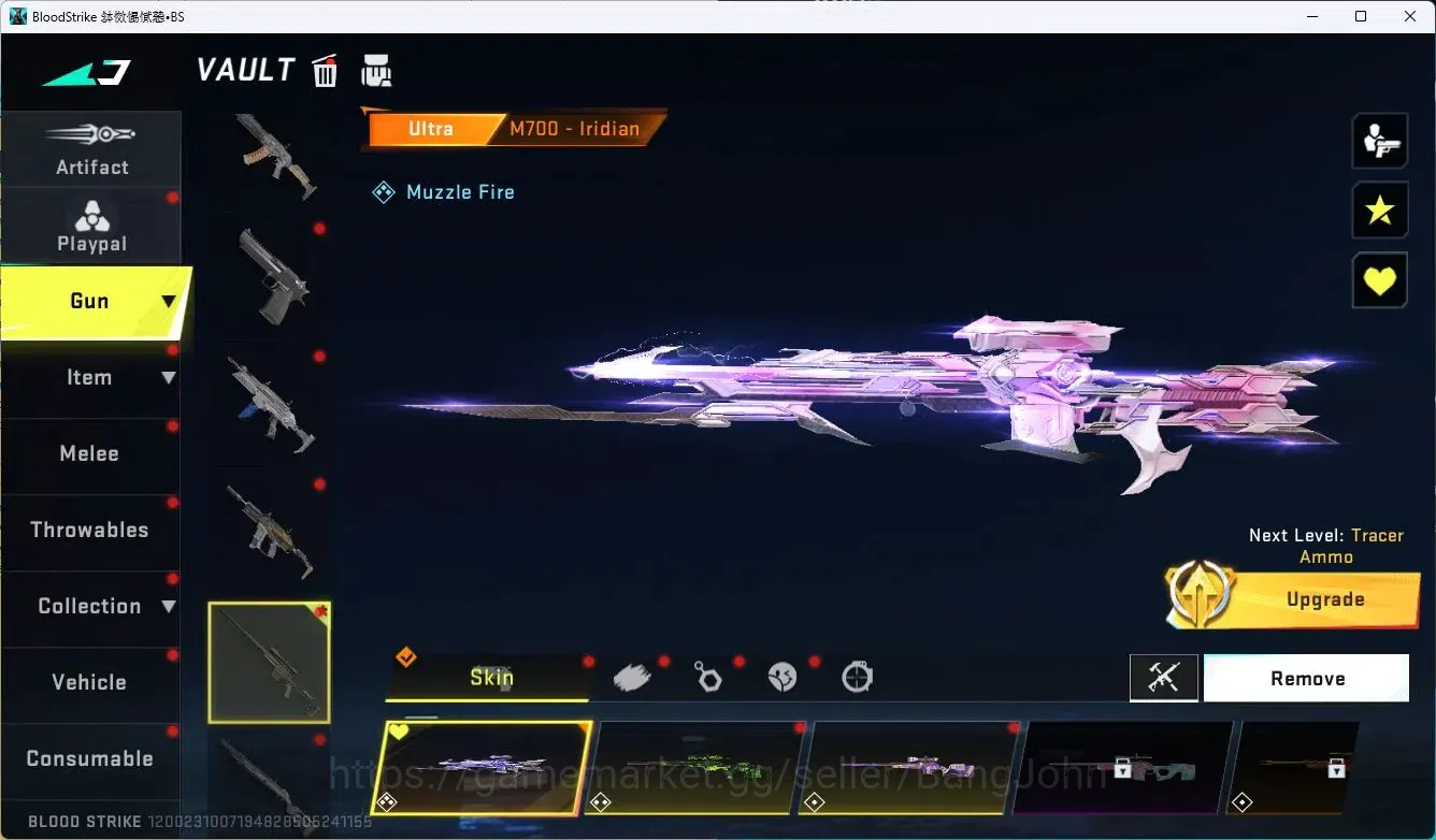 Blood Strike Accounts ASIA | Eternal Desert Eagle-Scorpius |Collab Gun 3 image 11