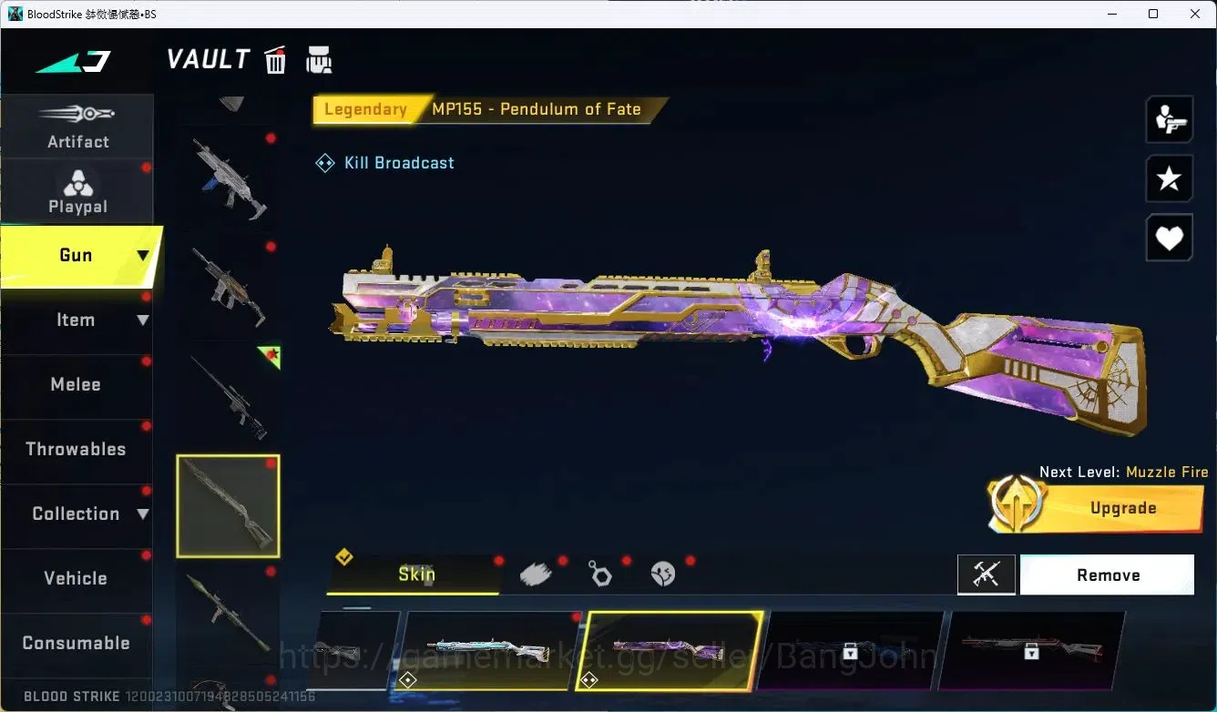 Blood Strike Accounts ASIA | Eternal Desert Eagle-Scorpius |Collab Gun 3 image 12