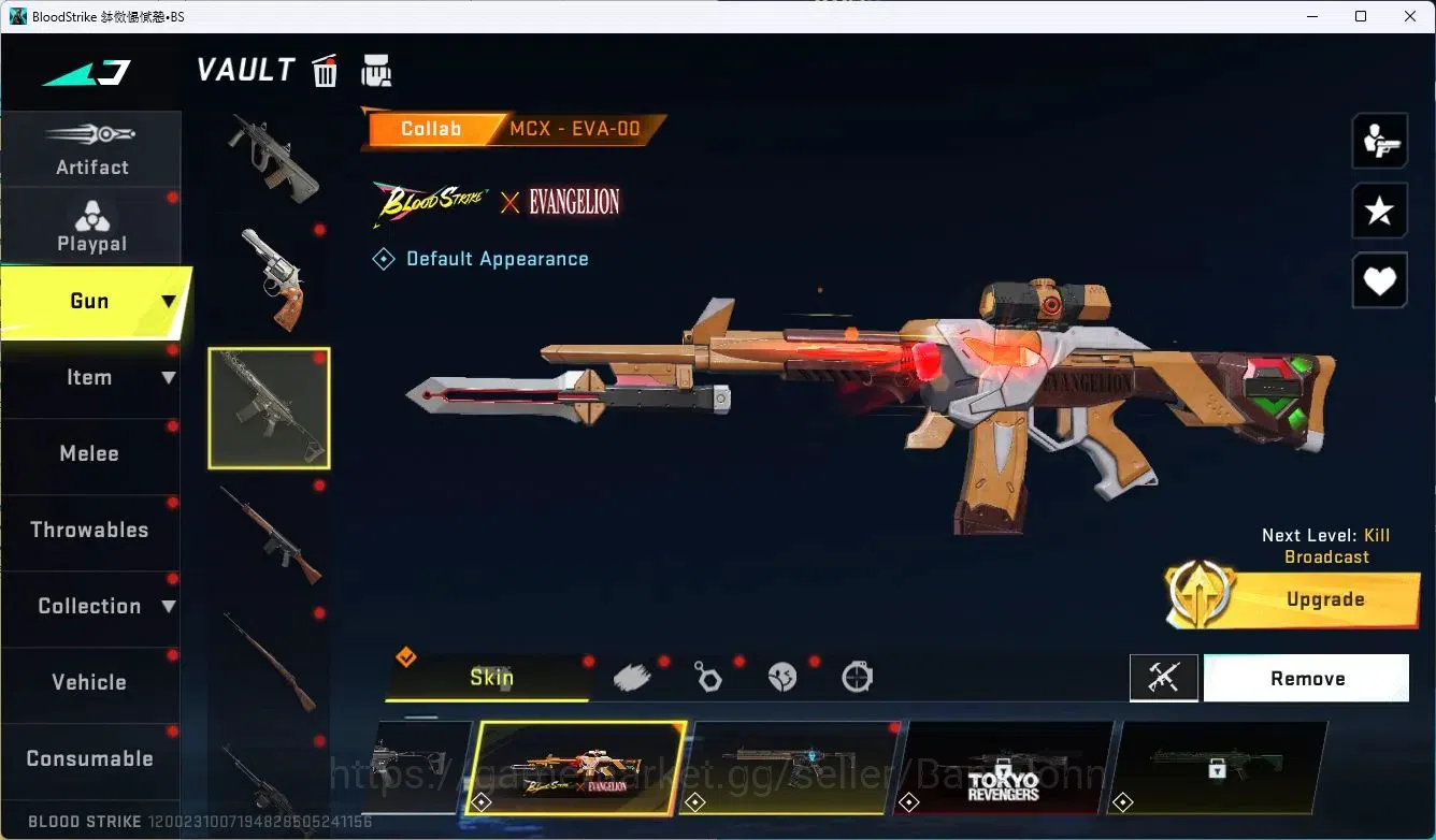 Blood Strike Accounts ASIA | Eternal Desert Eagle-Scorpius |Collab Gun 3 image 14