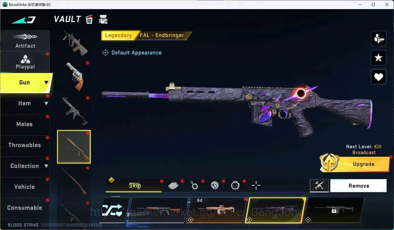Blood Strike Accounts ASIA | Eternal Desert Eagle-Scorpius |Collab Gun 3 image 15