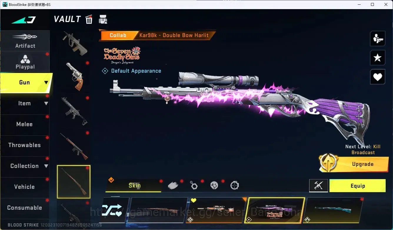 Blood Strike Accounts ASIA | Eternal Desert Eagle-Scorpius |Collab Gun 3 image 16
