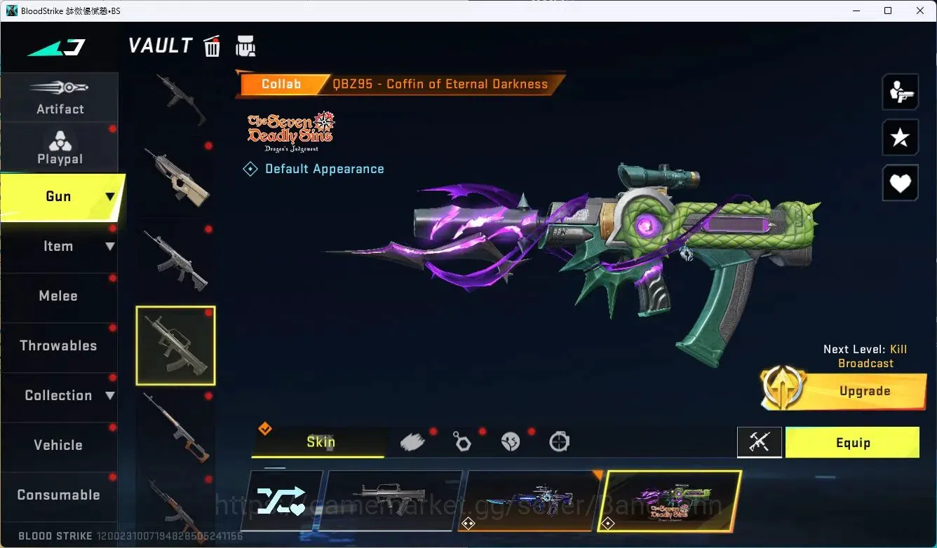 Blood Strike Accounts ASIA | Eternal Desert Eagle-Scorpius |Collab Gun 3 image 20