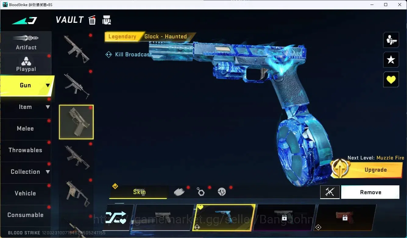 Blood Strike Accounts ASIA | Eternal Desert Eagle-Scorpius |Collab Gun 3 image 4