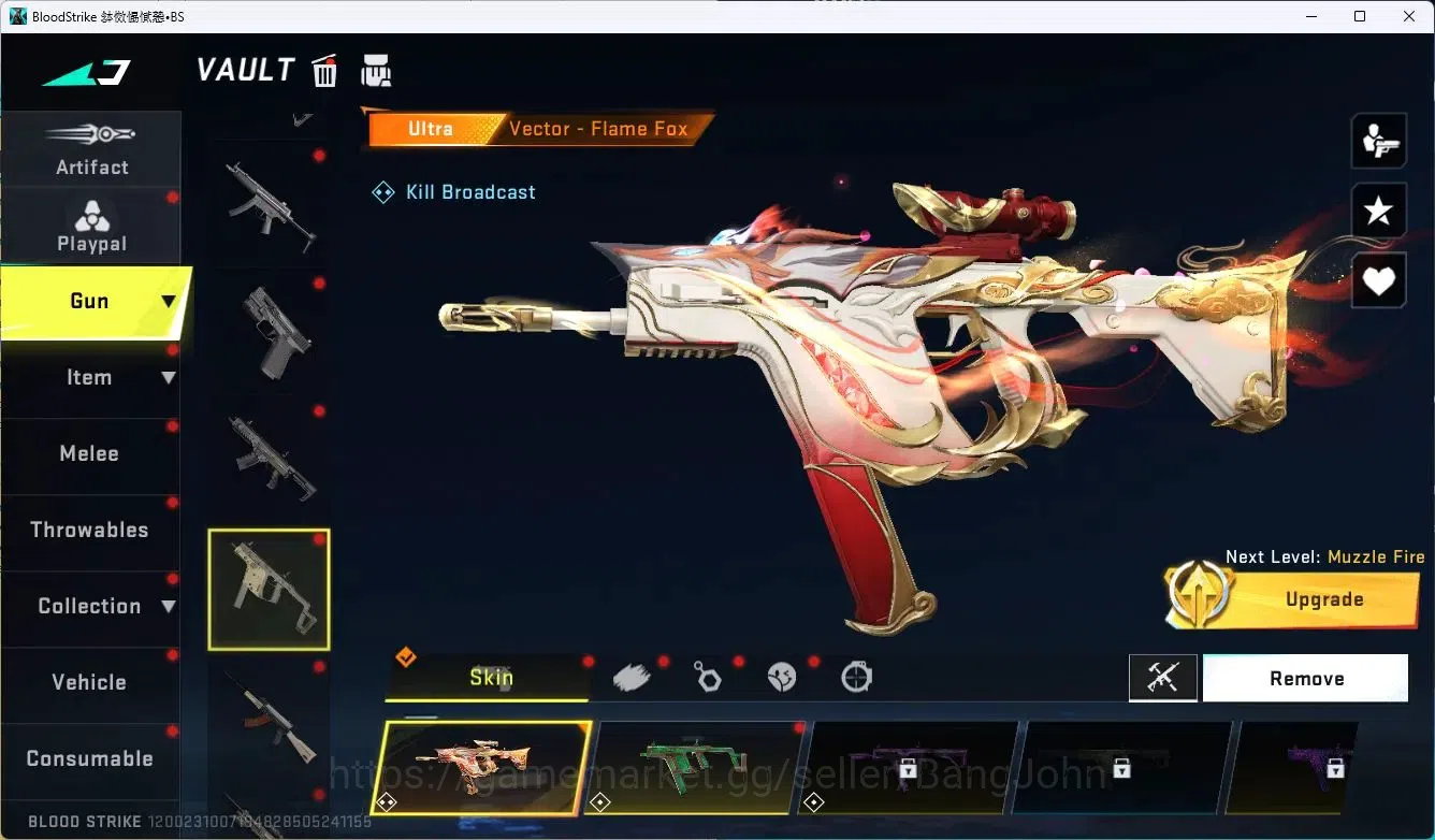 Blood Strike Accounts ASIA | Eternal Desert Eagle-Scorpius |Collab Gun 3 image 5