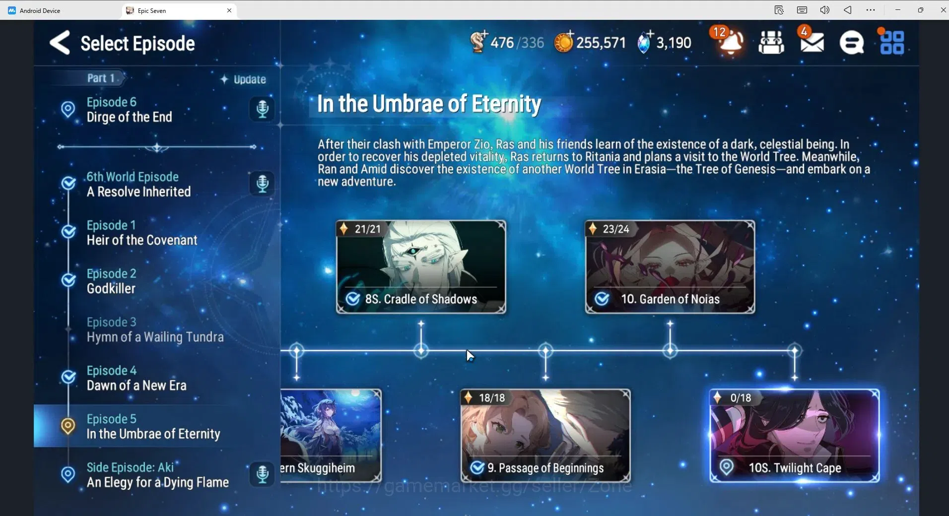 Epic Seven Accounts Global Unverif|25ML (RNL speed 300, S.N.Yulha,Dark image 15