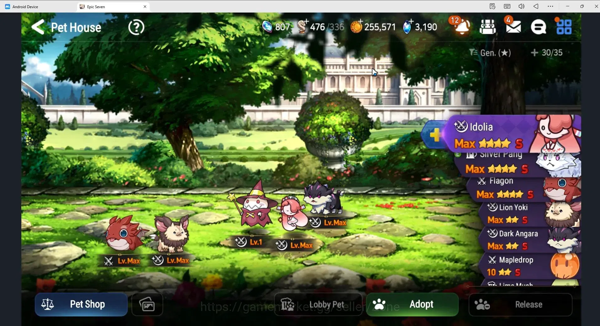 Epic Seven Accounts Global Unverif|25ML (RNL speed 300, S.N.Yulha,Dark image 4