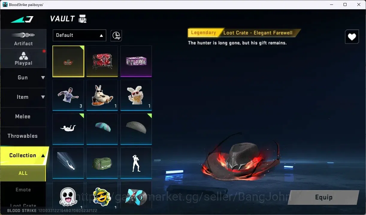 Blood Strike Accounts ASIA | 1 ULTRA STRIKER: EMMA-Hexa | 4 LEGENDARY GU image 6
