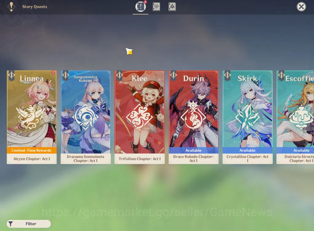 Genshin Impact Accounts ASIA|AR55|4Limited+2(*5Weapon)|ArlecchinoC1+Sign,F image 14