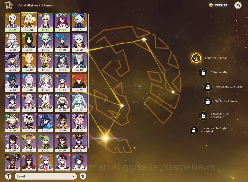 Genshin Impact Accounts ASIA|AR55|4Limited+2(*5Weapon)|ArlecchinoC1+Sign,F image 3
