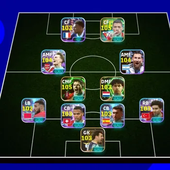 eFootball Accounts Legends & Iconic Players COLECTIVE 3204+ | SHOWTIME M ODEGARD x L SUAREZ x J TIMBER x S GERARD x AYMERIC
