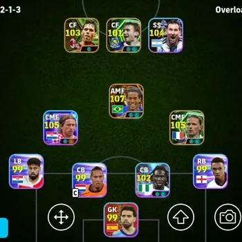 eFootball Accounts Legends & Iconic Players Android|PW 3159|BigT Ronaldinho,Epic MPetit VanBasten Scholes Shevchenko