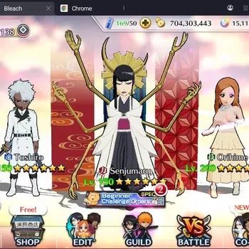 Bleach: Brave Souls Accounts Starter Global |704M BP+15K Orb|Fresh Story|Genryusai TYBW26,Ulquiorra11th