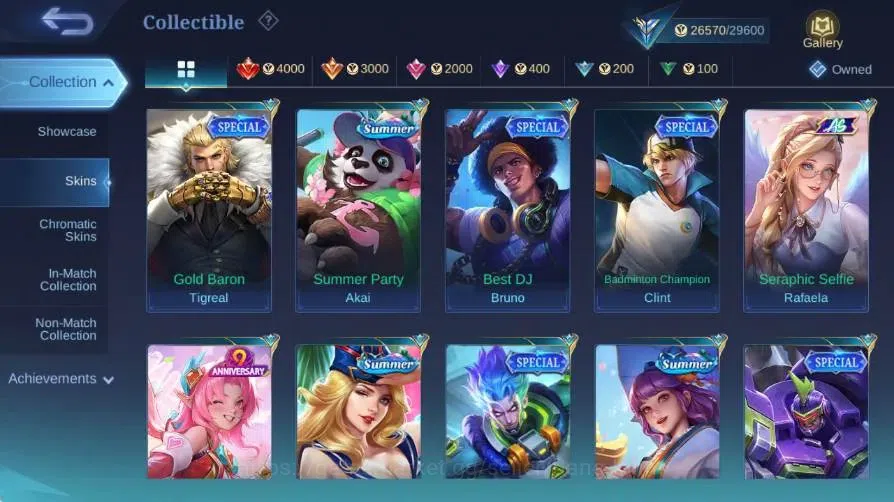Mobile Legends: Bang Bang Accounts Global|Skin 113|Expert|Sanrio Floryn|Collab Cyclop image 10