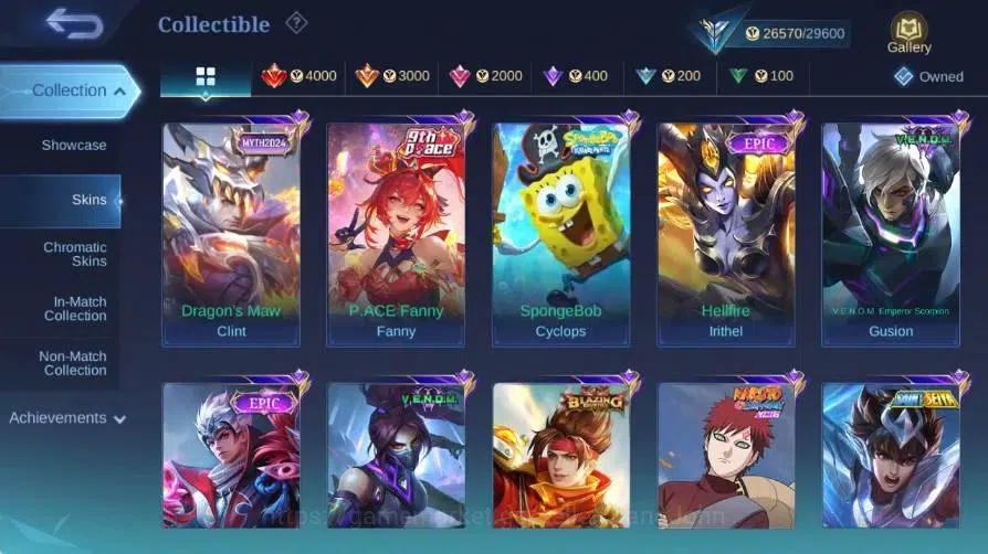 Mobile Legends: Bang Bang Accounts Global|Skin 113|Expert|Sanrio Floryn|Collab Cyclop image 13