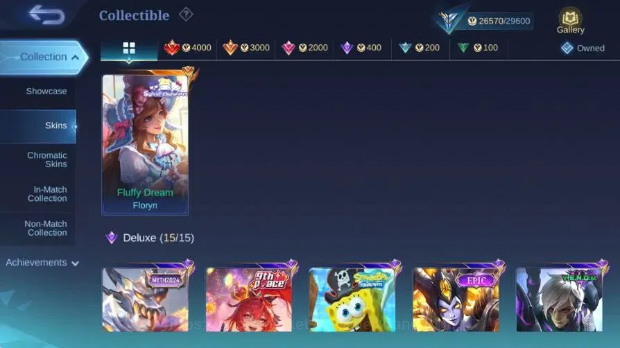 Mobile Legends: Bang Bang Accounts Global|Skin 113|Expert|Sanrio Floryn|Collab Cyclop image 14