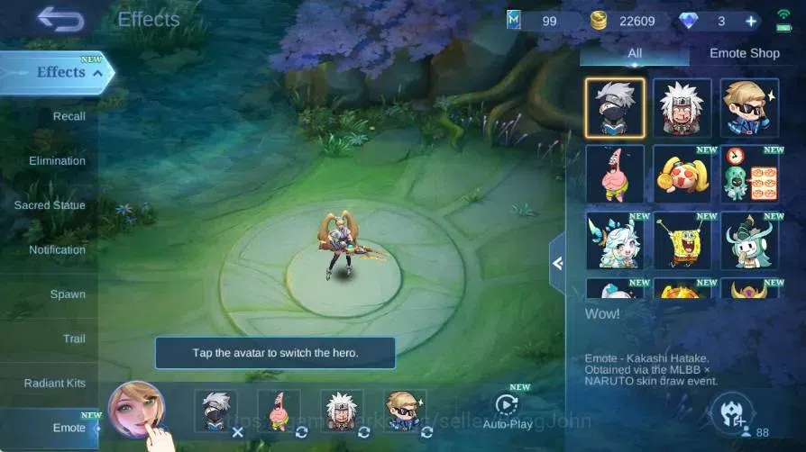 Mobile Legends: Bang Bang Accounts Global|Skin 113|Expert|Sanrio Floryn|Collab Cyclop image 2