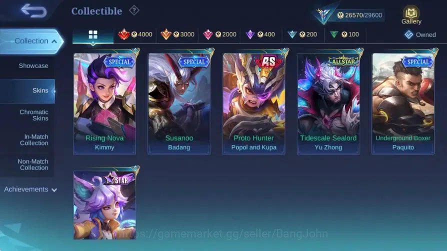 Mobile Legends: Bang Bang Accounts Global|Skin 113|Expert|Sanrio Floryn|Collab Cyclop image 6