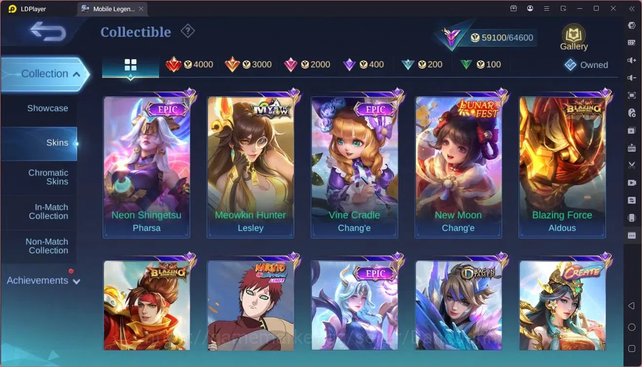 Mobile Legends: Bang Bang Accounts Global|Hero 96|Skin 274|Renowned|Prime YZ|CC Natal image 12
