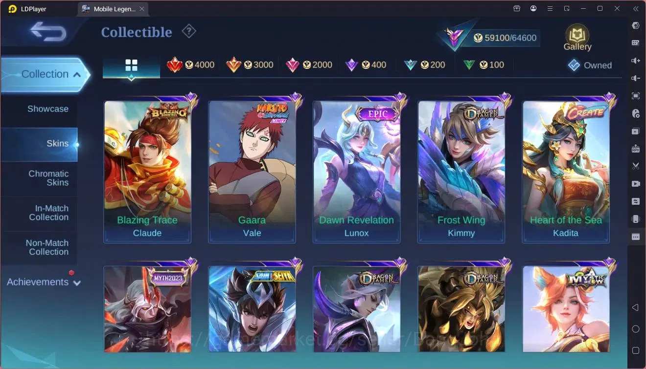 Mobile Legends: Bang Bang Accounts Global|Hero 96|Skin 274|Renowned|Prime YZ|CC Natal image 13