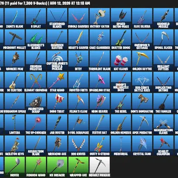 Fortnite Accounts 38 Skins | 76 Pickaxes | 41 Emotes | 52 Gliders | Level 1,237 | All Platforms | Emma Frost, Gwenpool